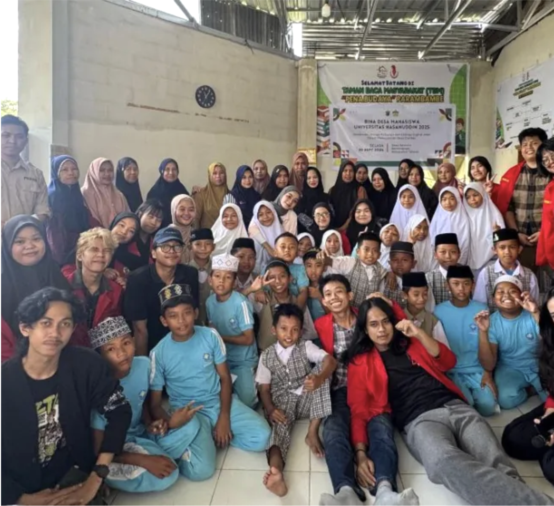 BEM FIB Unhas Ajak Warga Takalar Bangun Budaya Literasi dari Rumah
